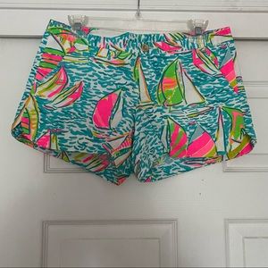 Lilly Pulitzer Adie Shorts in You Gotta Regatta